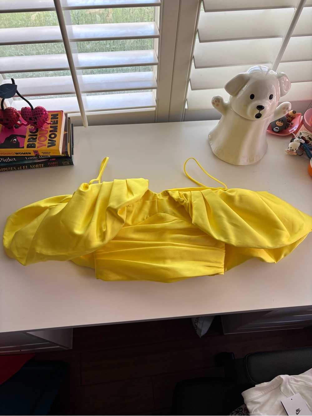 Rozie Corsets Yellow Cami Corset Blouse